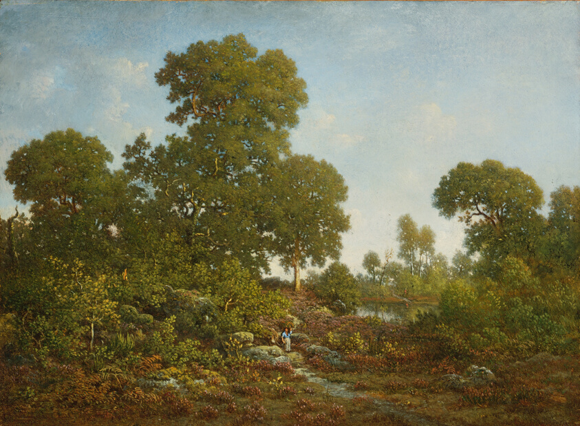 Springtime by Théodore Rousseau