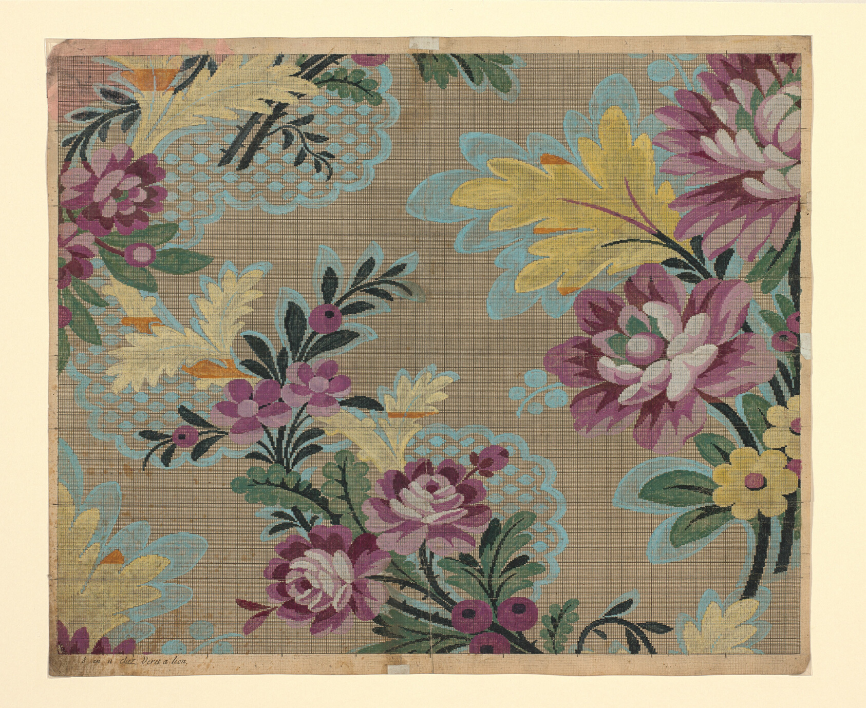 Mise-en-carte (Point-paper) by Germain Frères