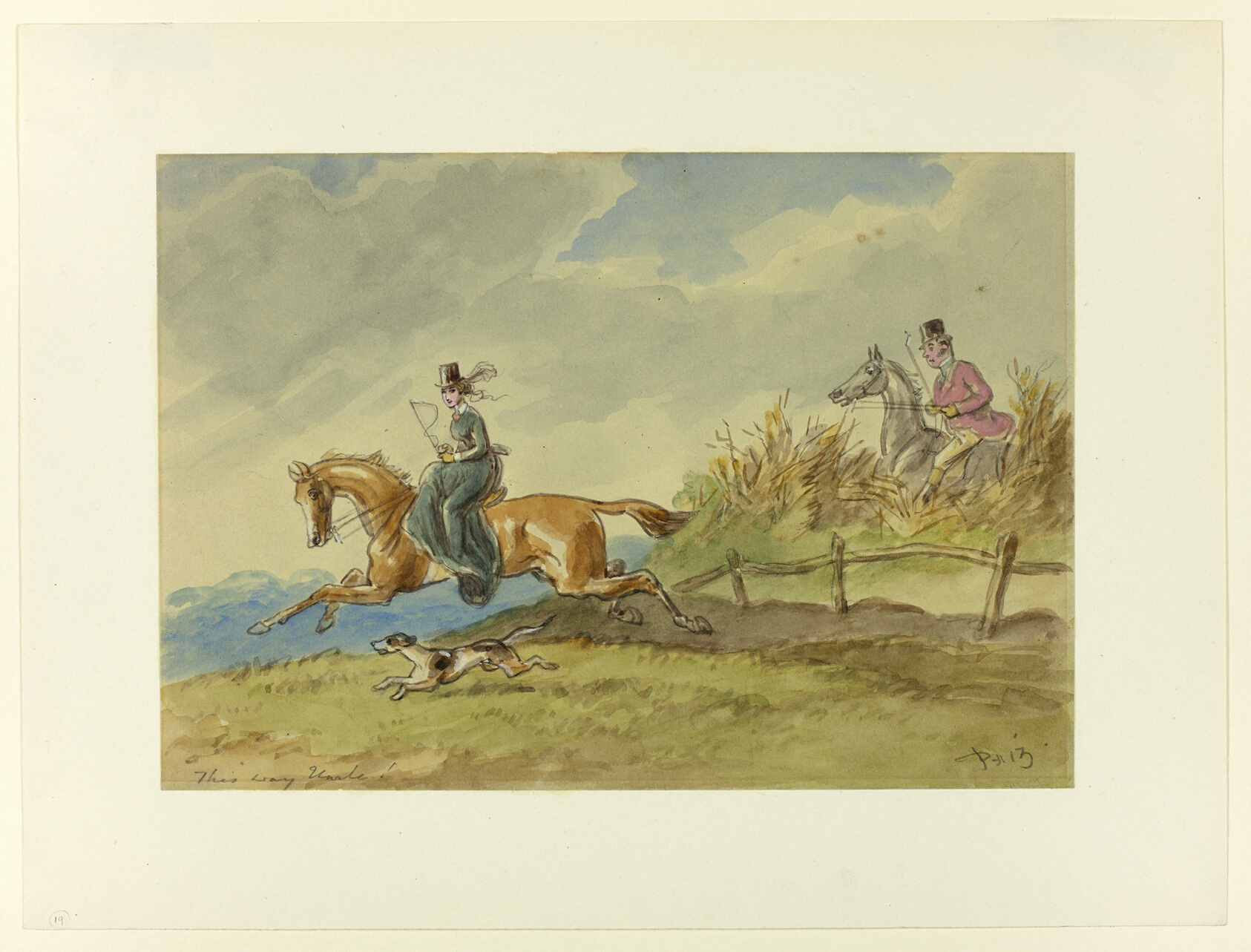 This Way Uncle by Hablot Knight Browne