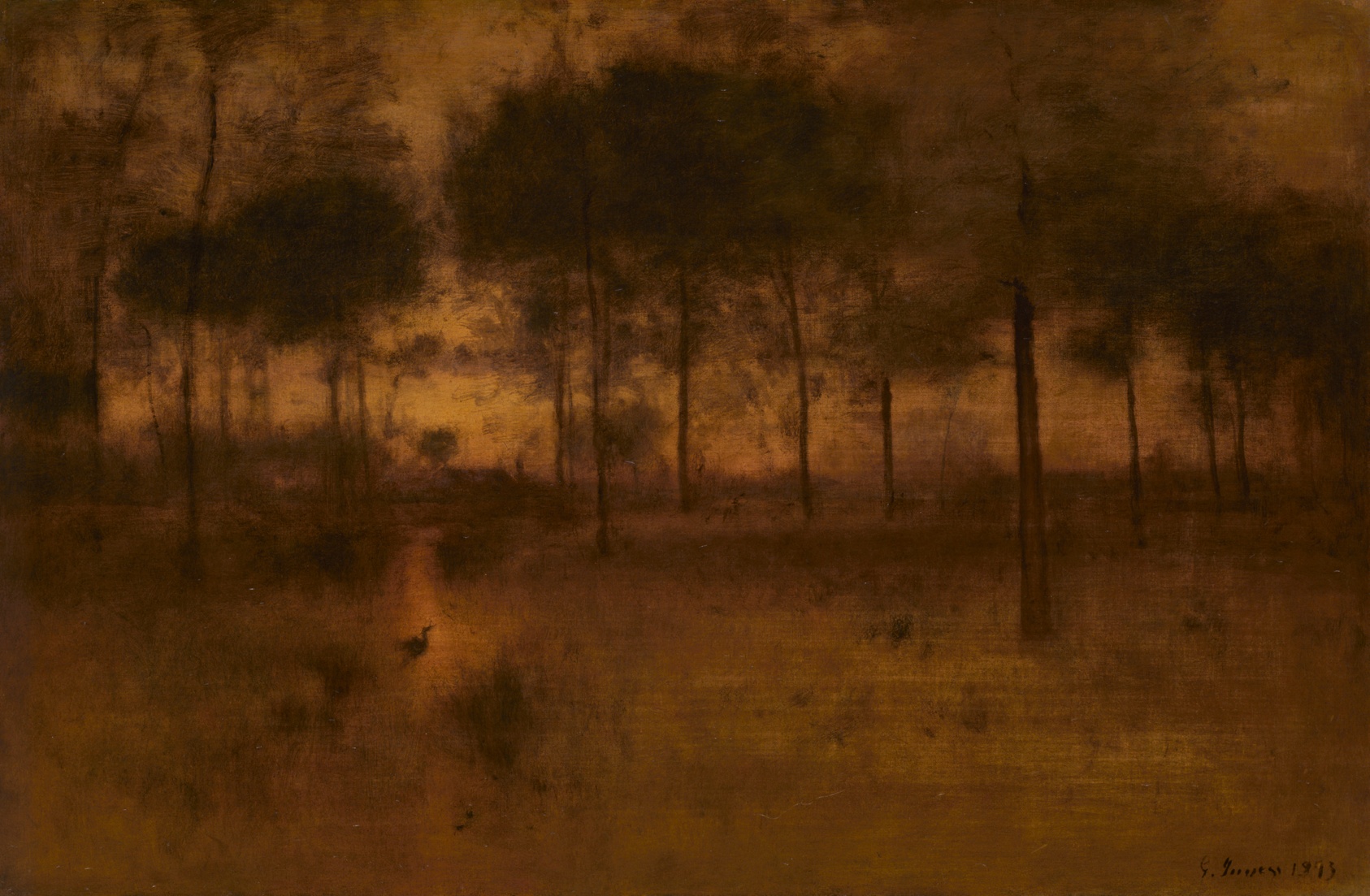 The Home of the Heron by George Inness