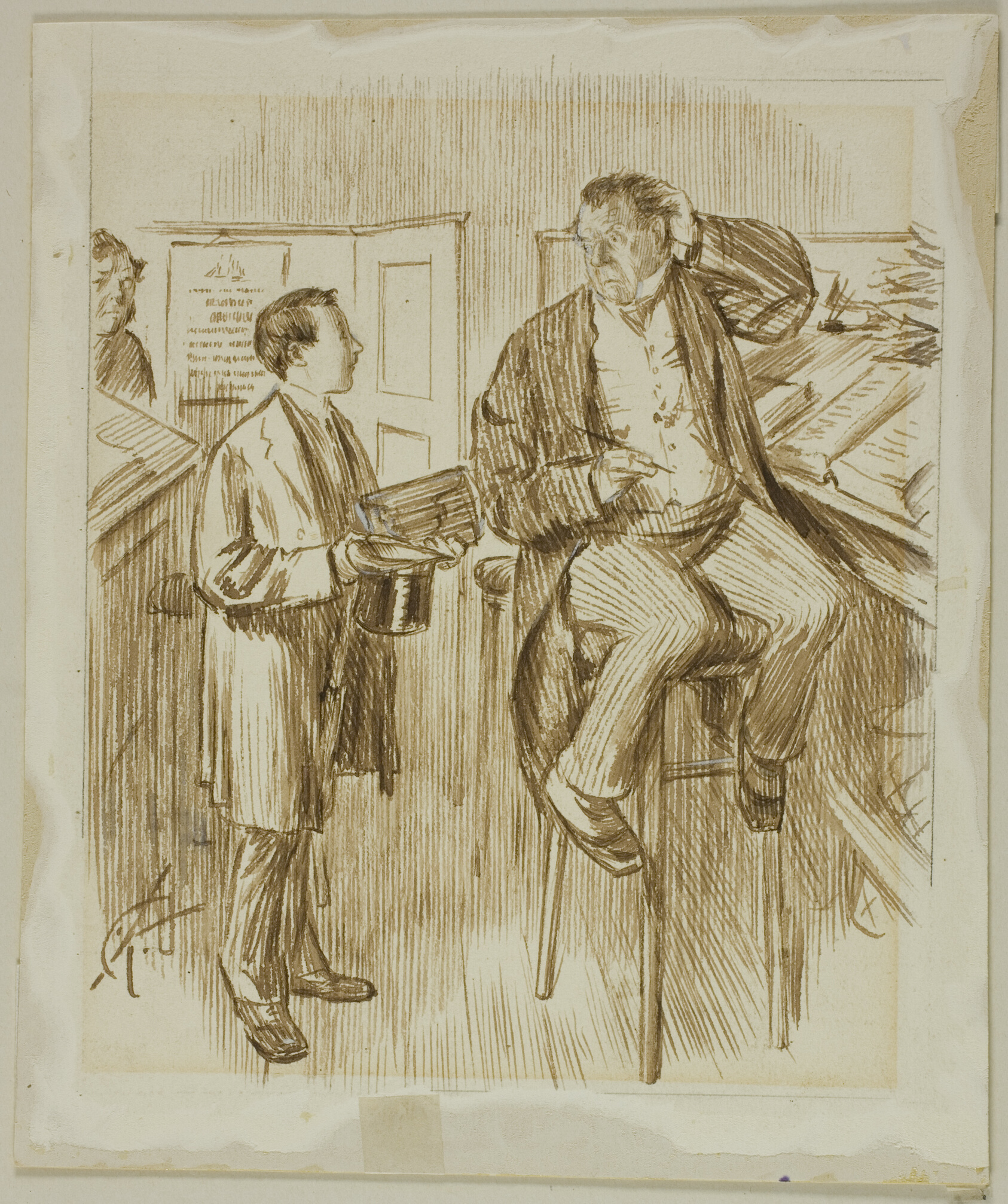For the Third Time of Asking by Charles Samuel Keene