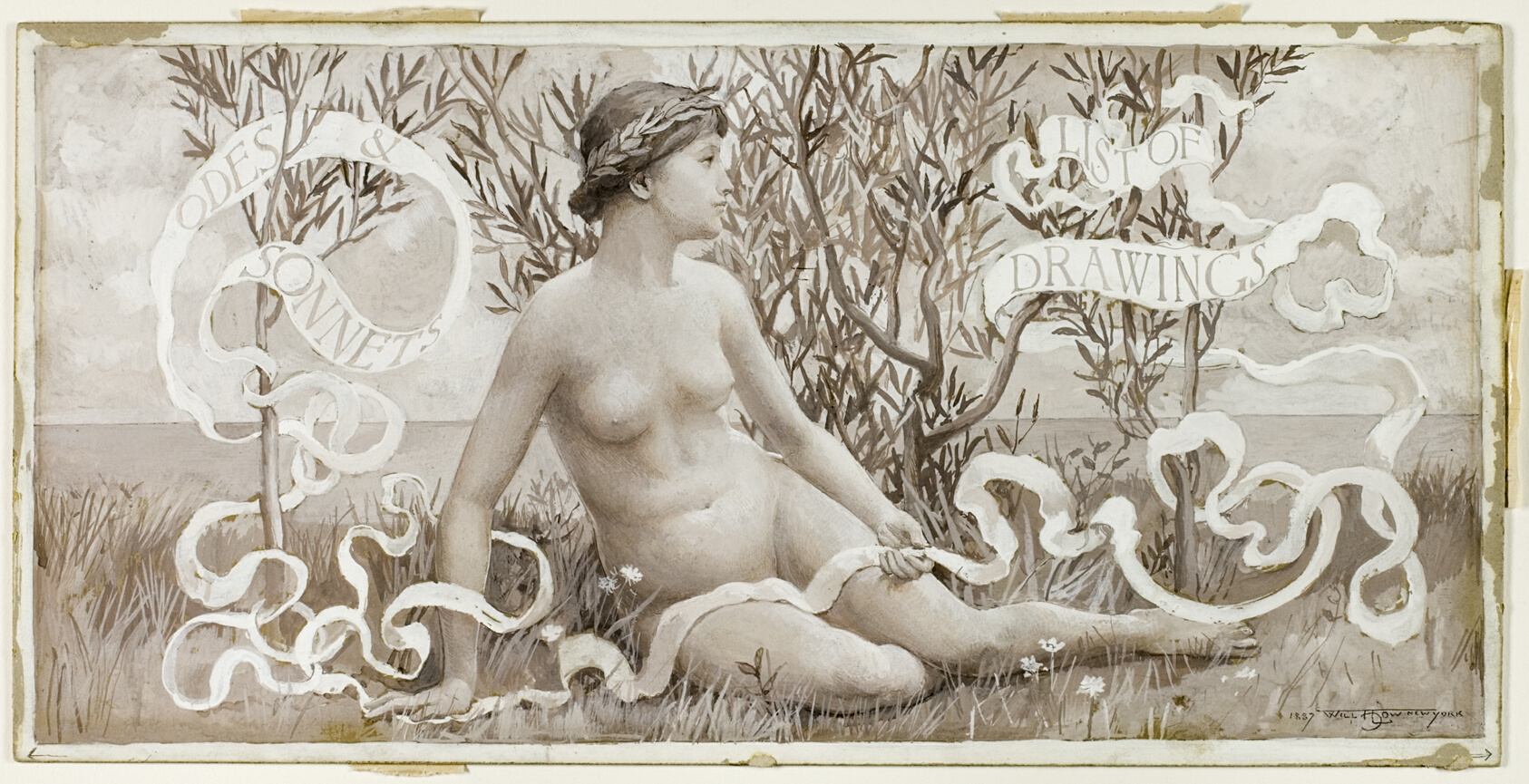 Odes and Sonnets List of Drawings by Will Hicock Low