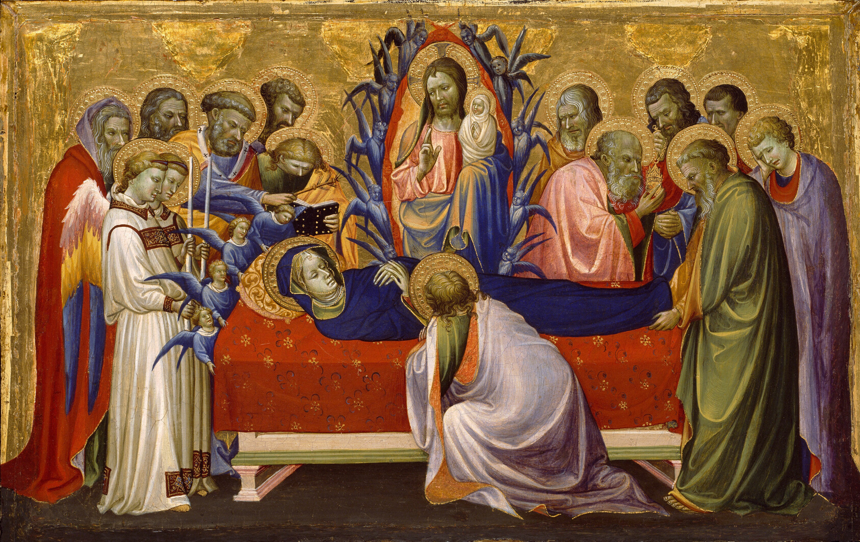 The Death of the Virgin by Starnina (Gherardo di Jacopo)