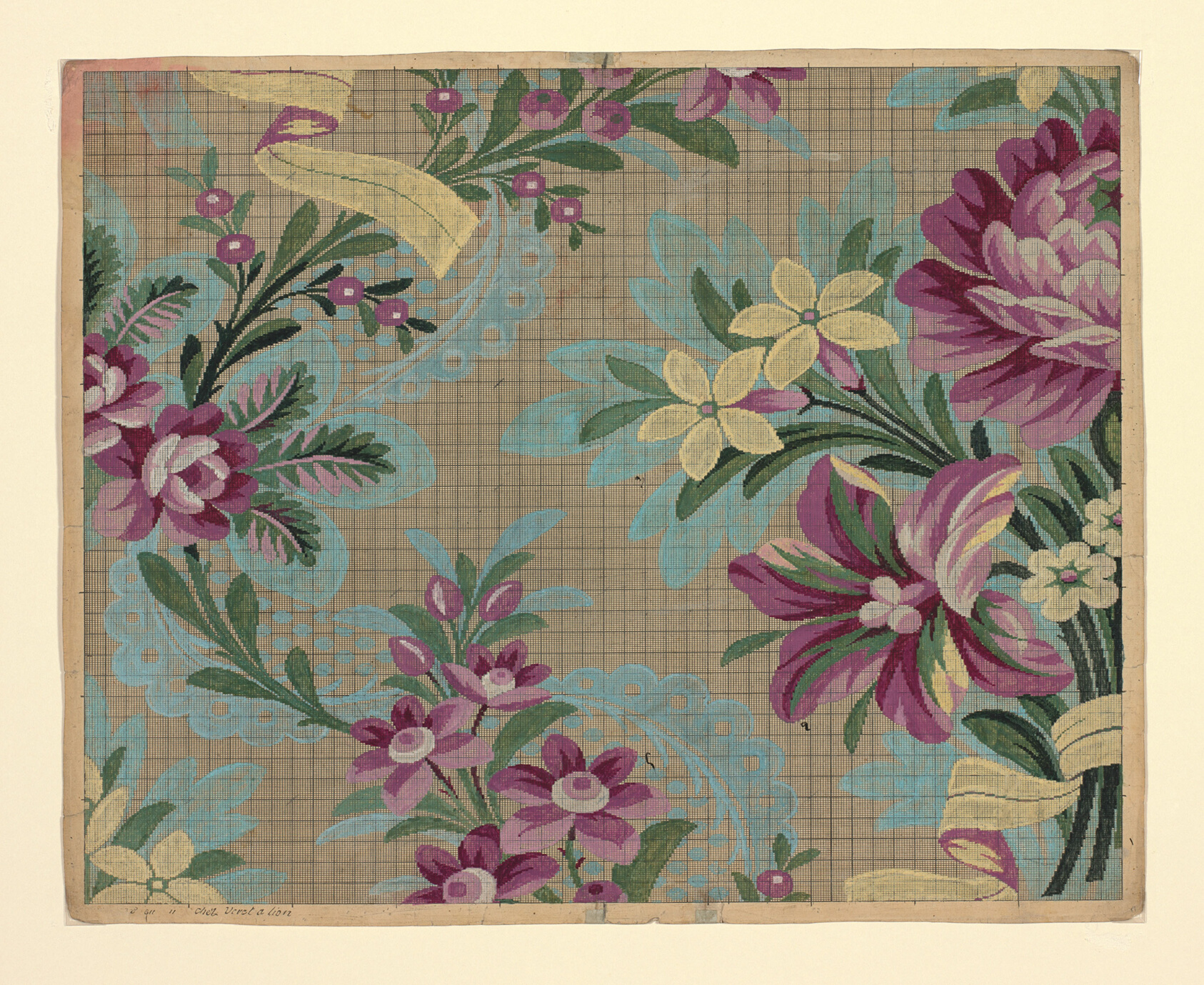 Mise-en-carte (Point-paper) by Germain Frères