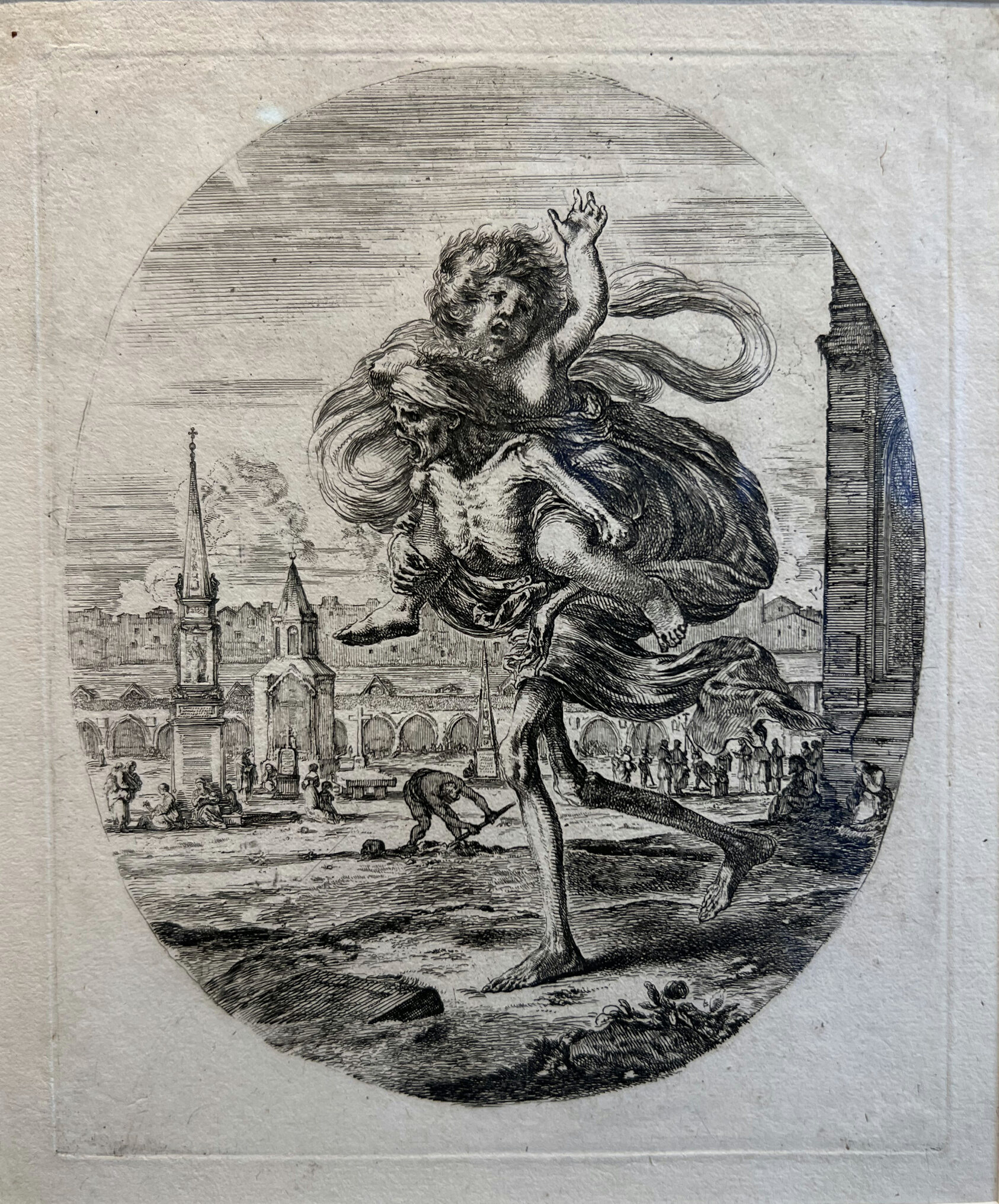 The Five Deaths by Stefano della Bella