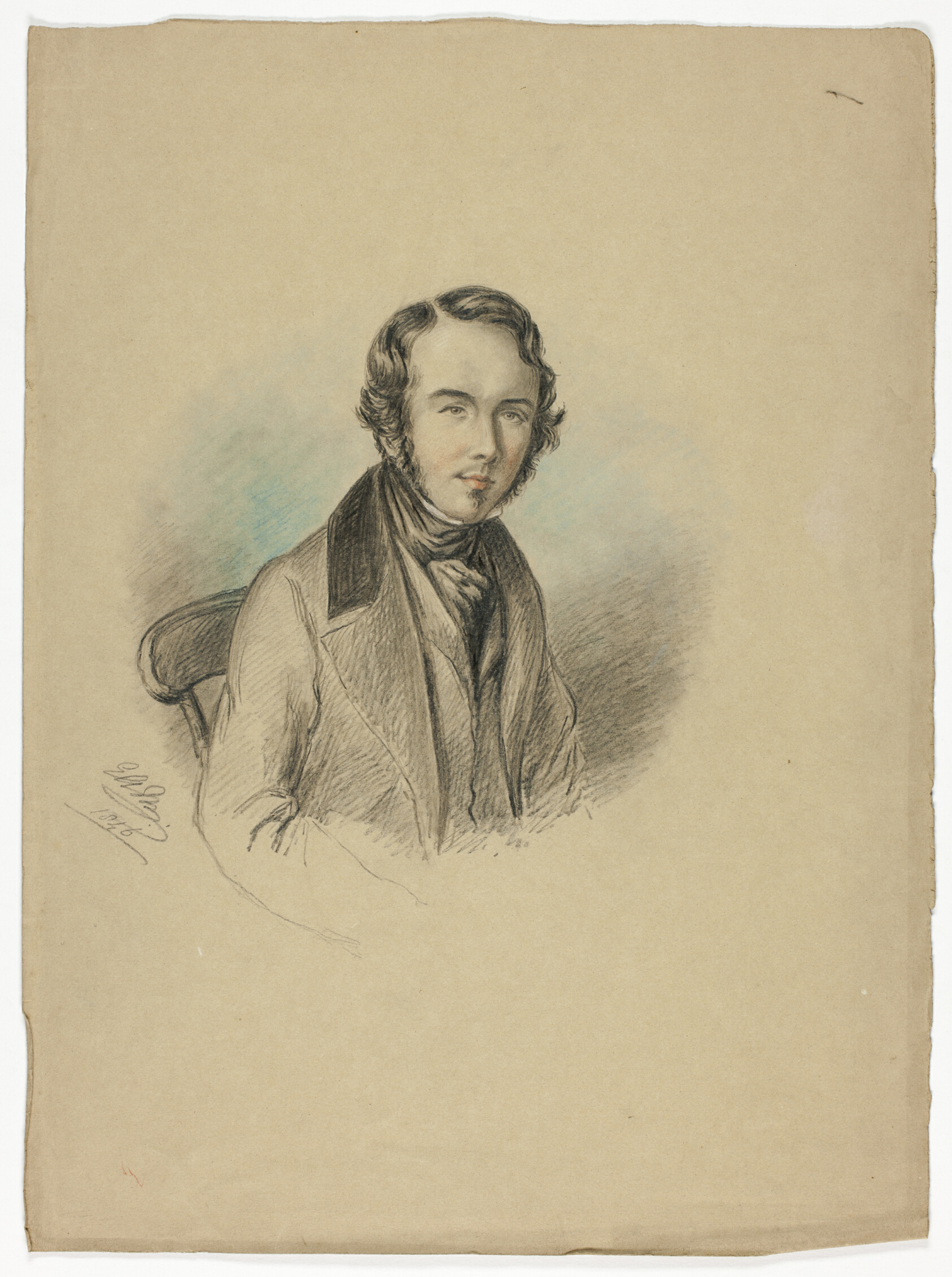 Portrait of a Man by Elizabeth Murray