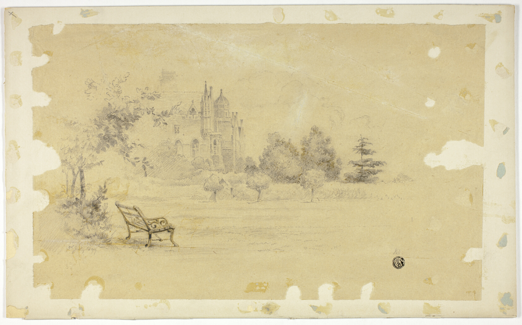 Saint Anne's Heath with Building by Jabez Bligh