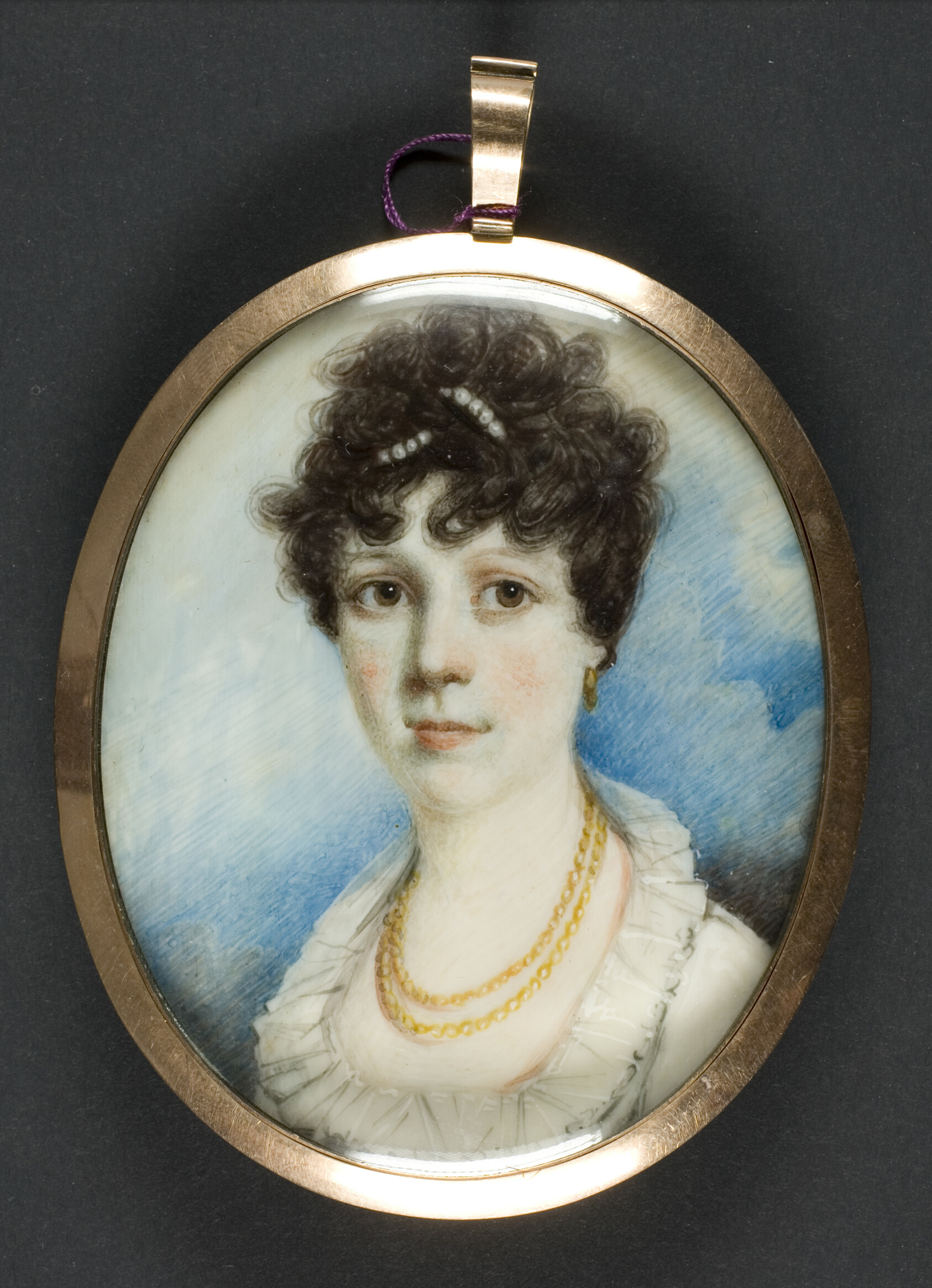 Portrait of a Young Girl by John Thomas Barber Beaumont