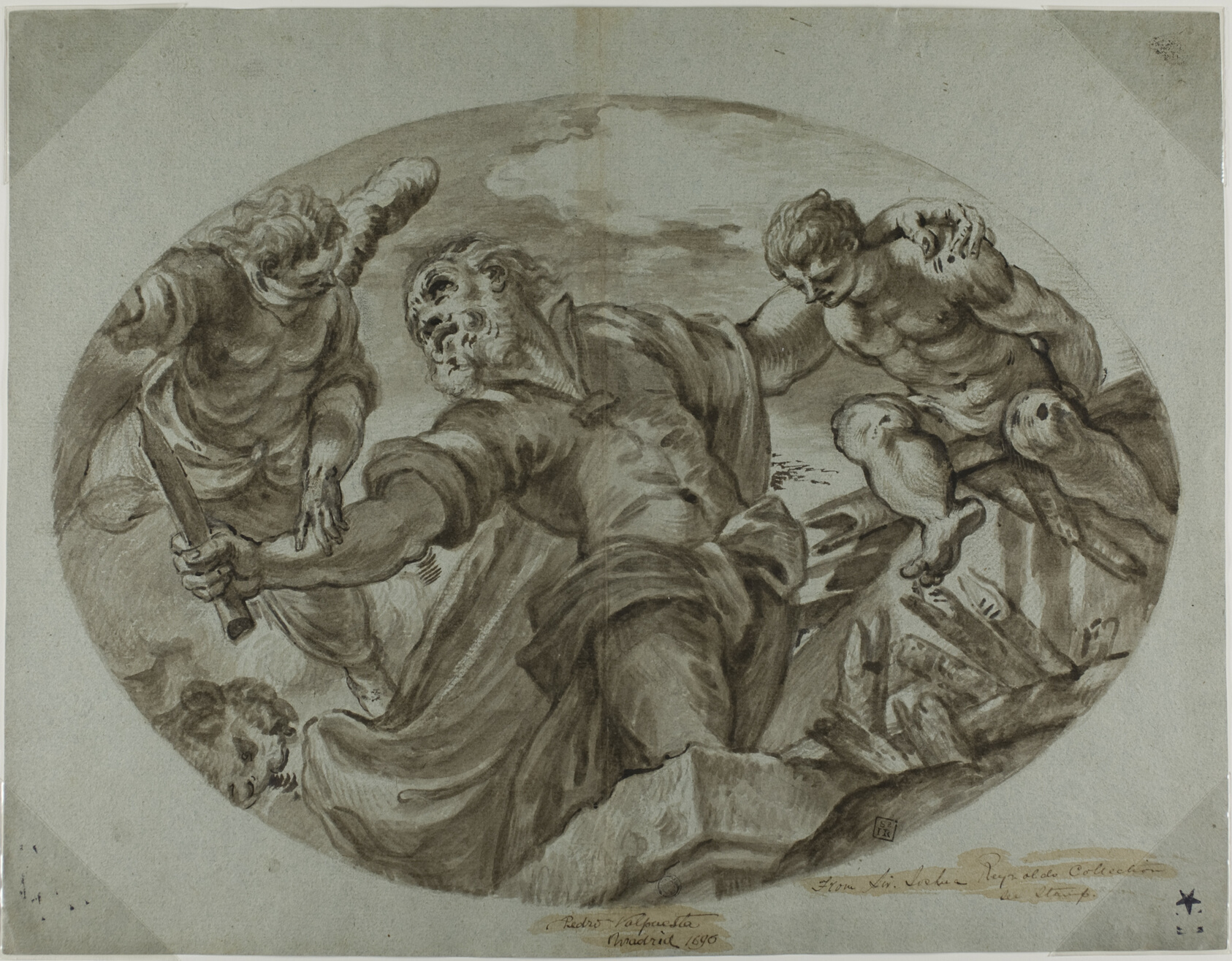Sacrifice of Isaac by Tintoretto