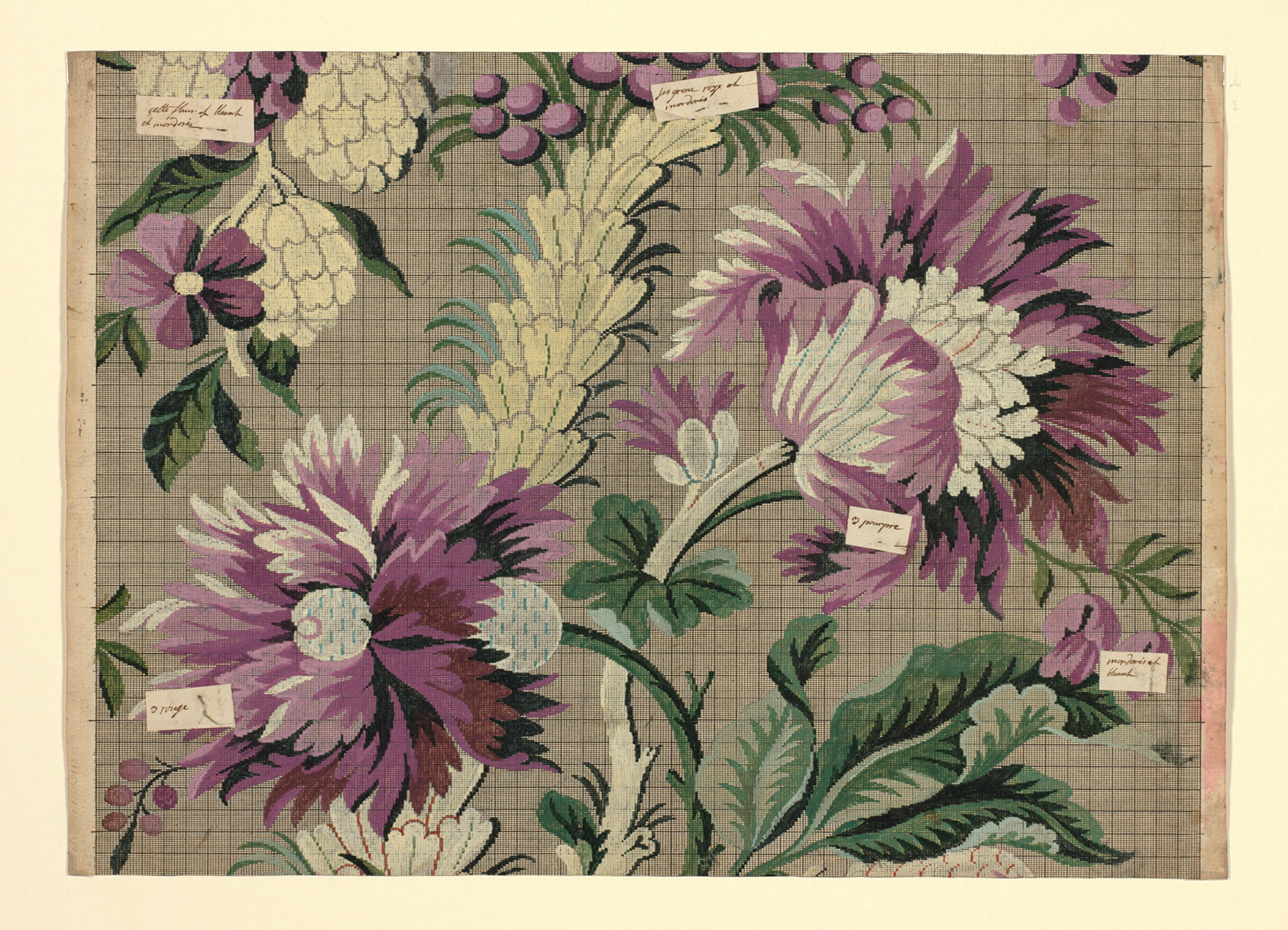 Mise-en-carte (Point-paper) by Germain Frères