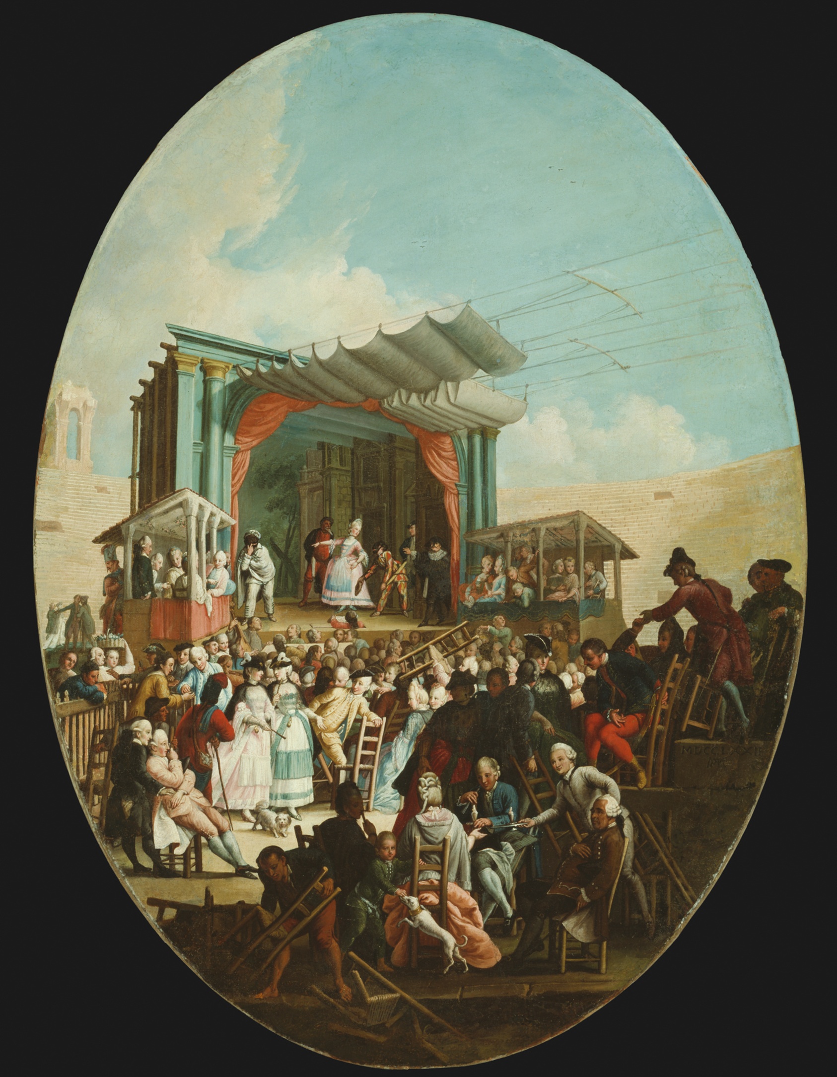 An Italian Comedy in Verona by Marco Marcola