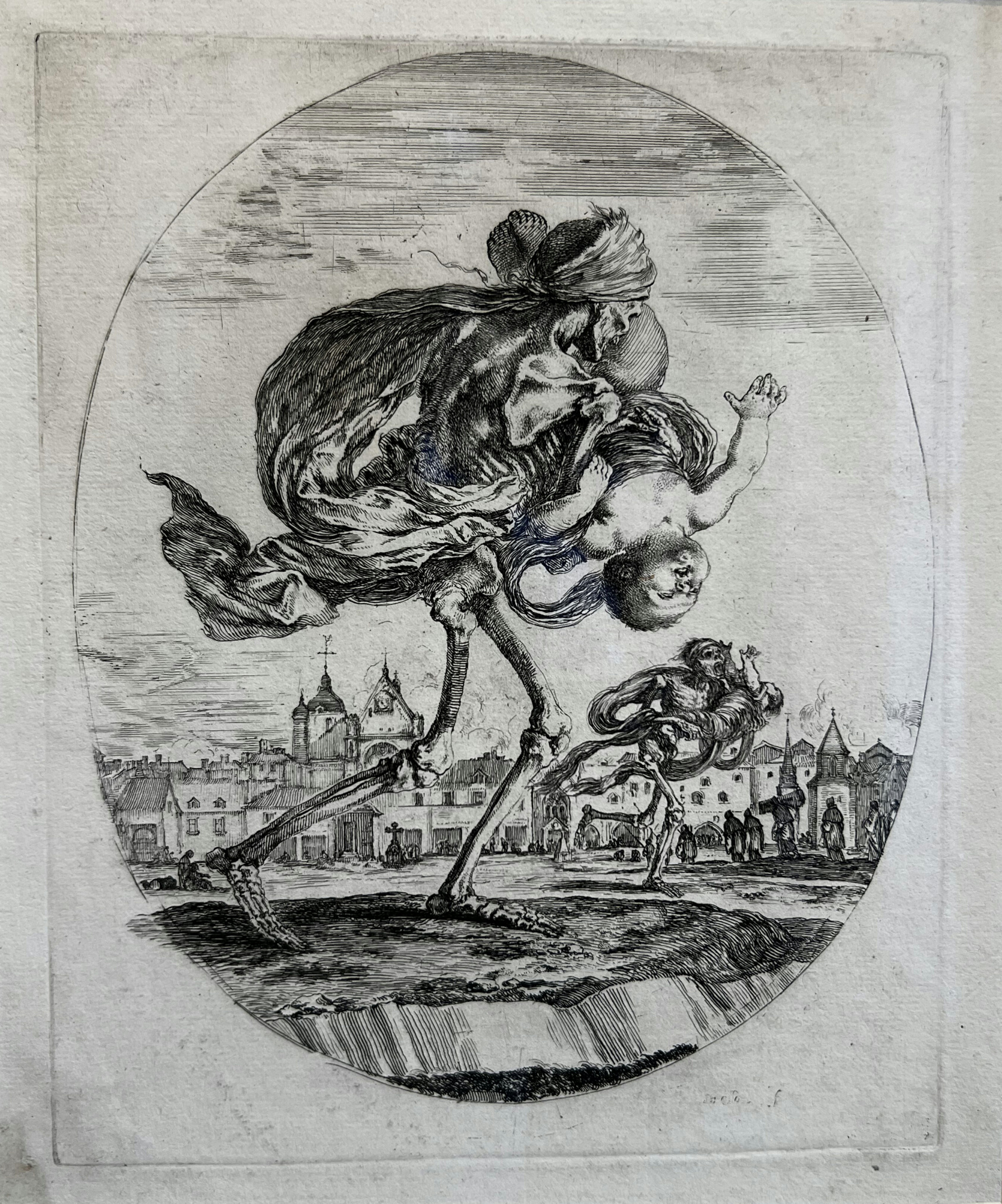 The Five Deaths by Stefano della Bella