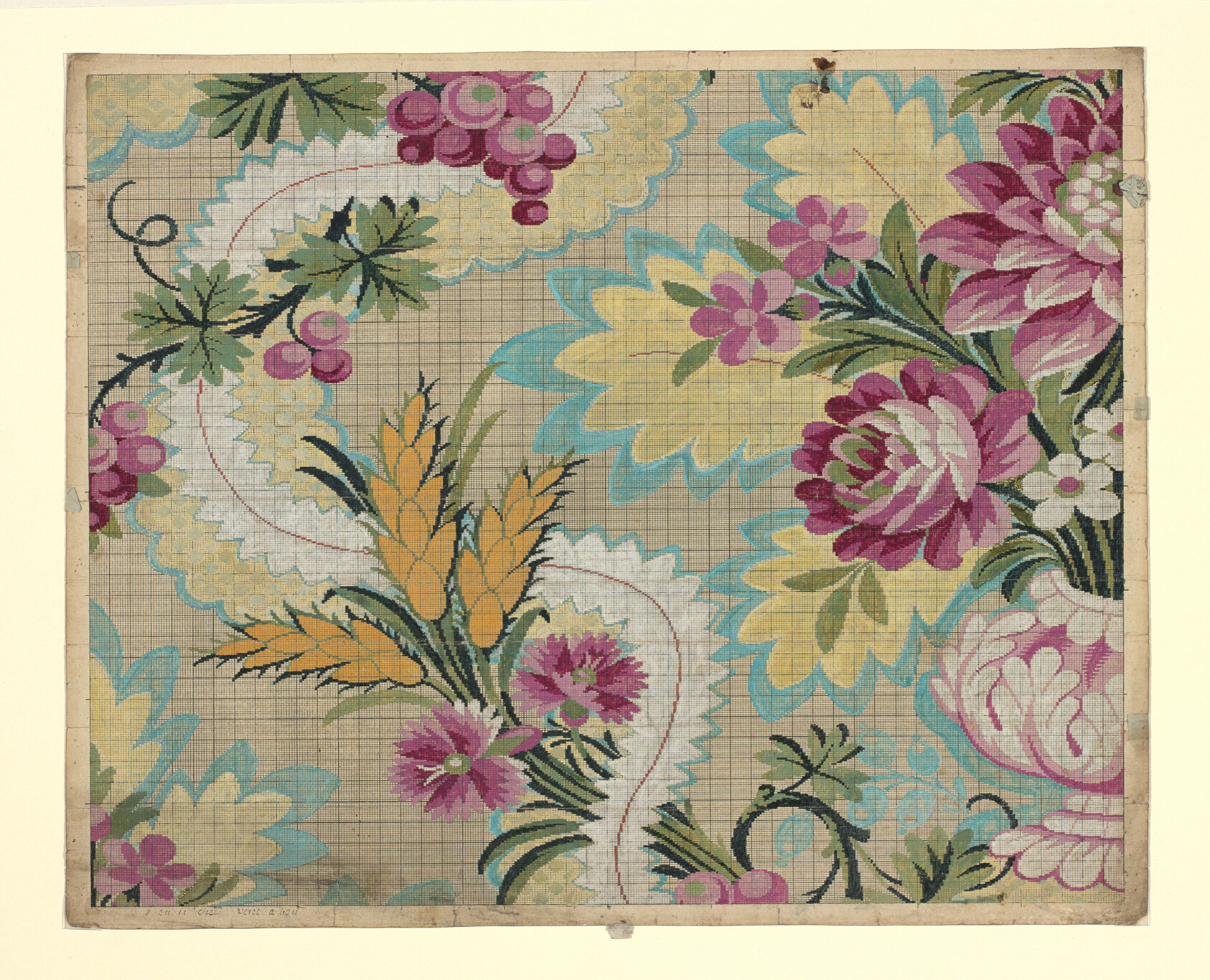 Mise-en-carte (Point-paper) by Veret