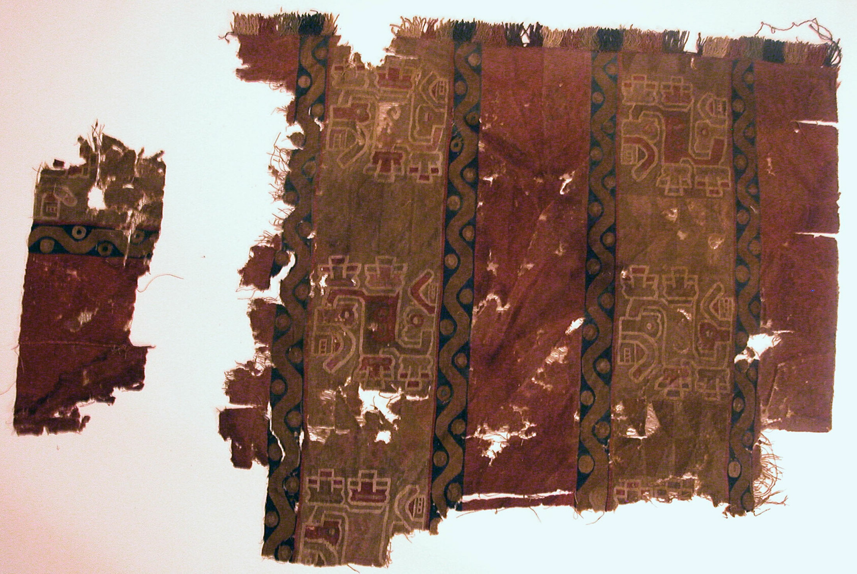 Fragments (From a Tunic) by Wari
