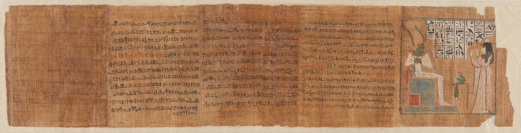 Funerary Papyrus of Tayuhenutmut by Ancient Egyptian