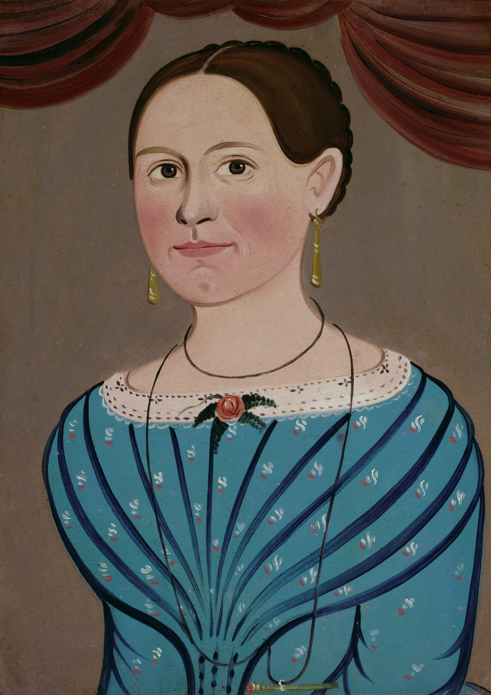 Woman in a Blue Dress by School of William Matthew Prior