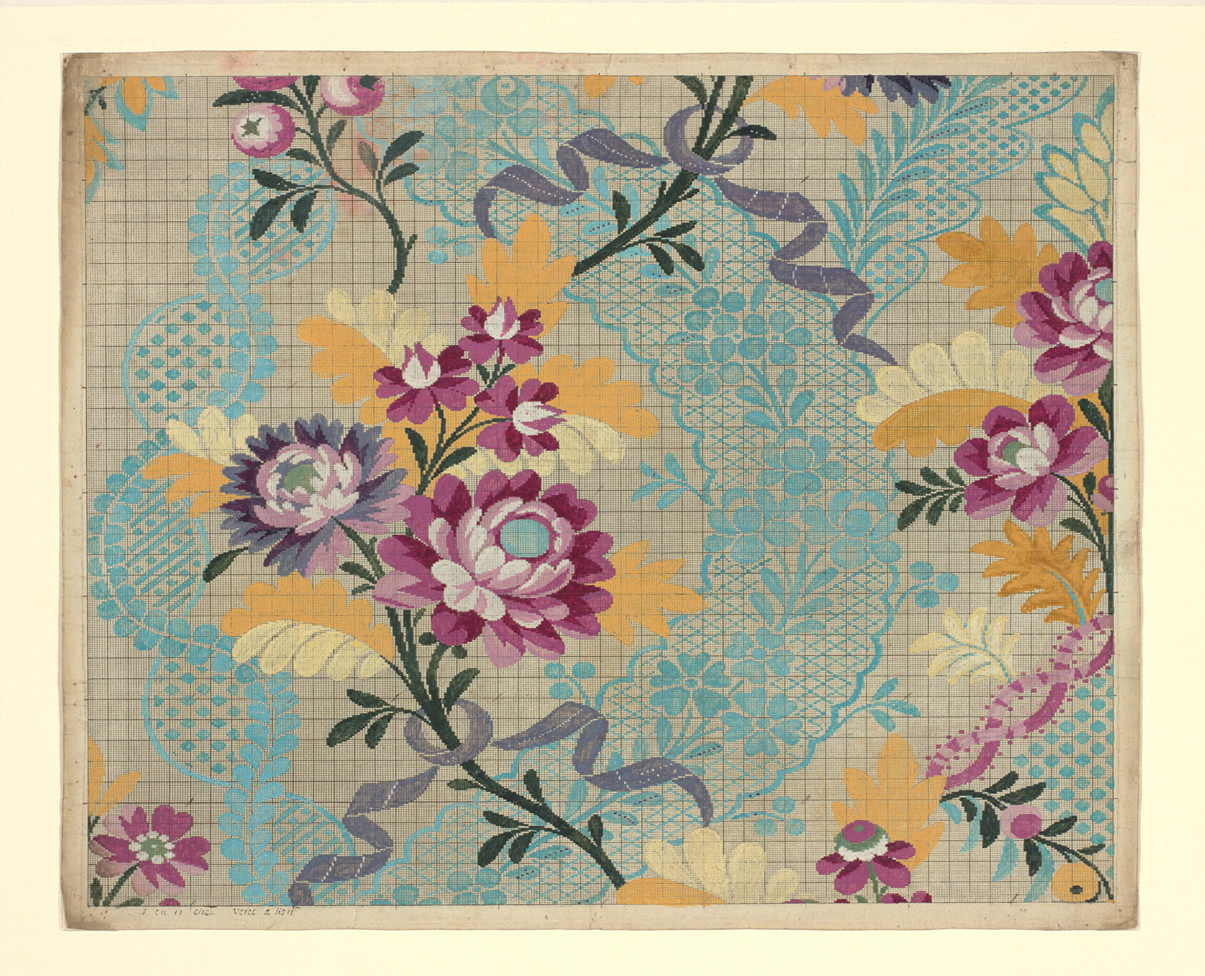 Mise-en-carte (Point-paper) by Germain Frères