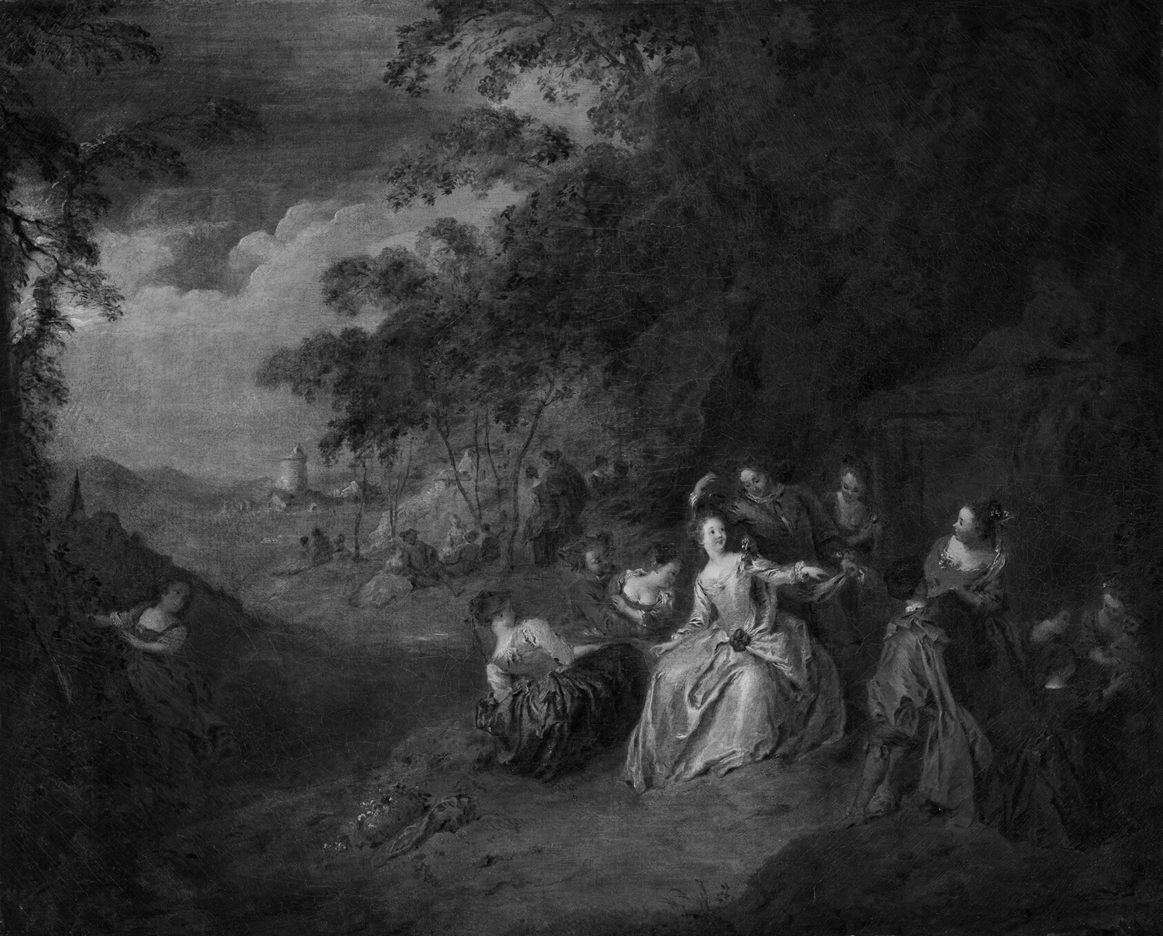 Love in the Open Air by After Jean Baptiste Joseph Pater