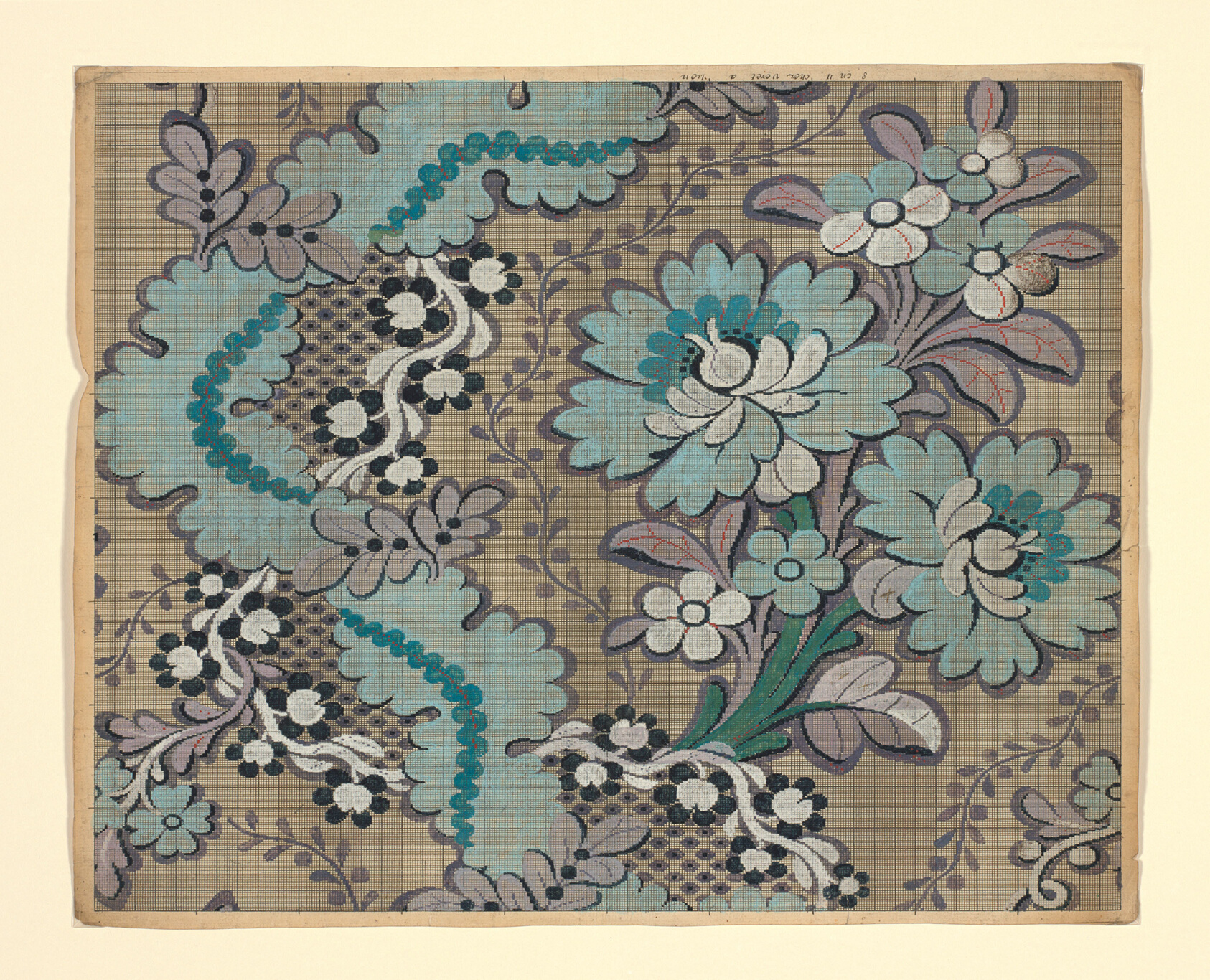 Mise-en-carte (Point-paper) by Veret