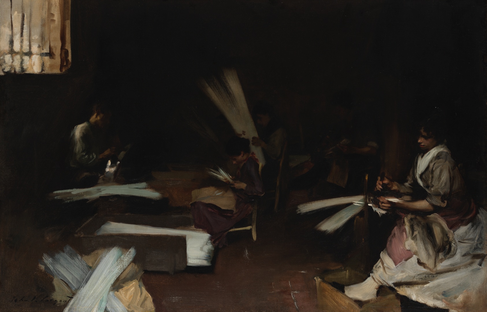 Venetian Glass Workers by John Singer Sargent