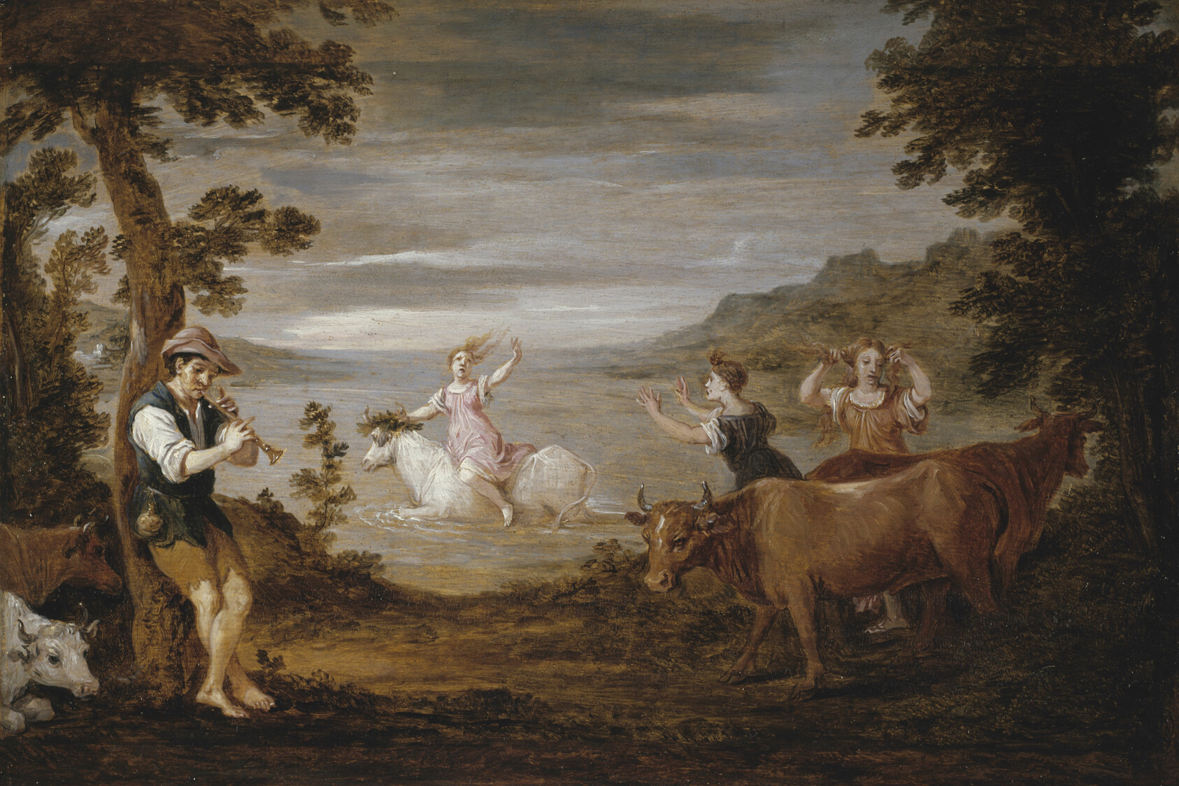 The Abduction of Europa by David Teniers the Younger