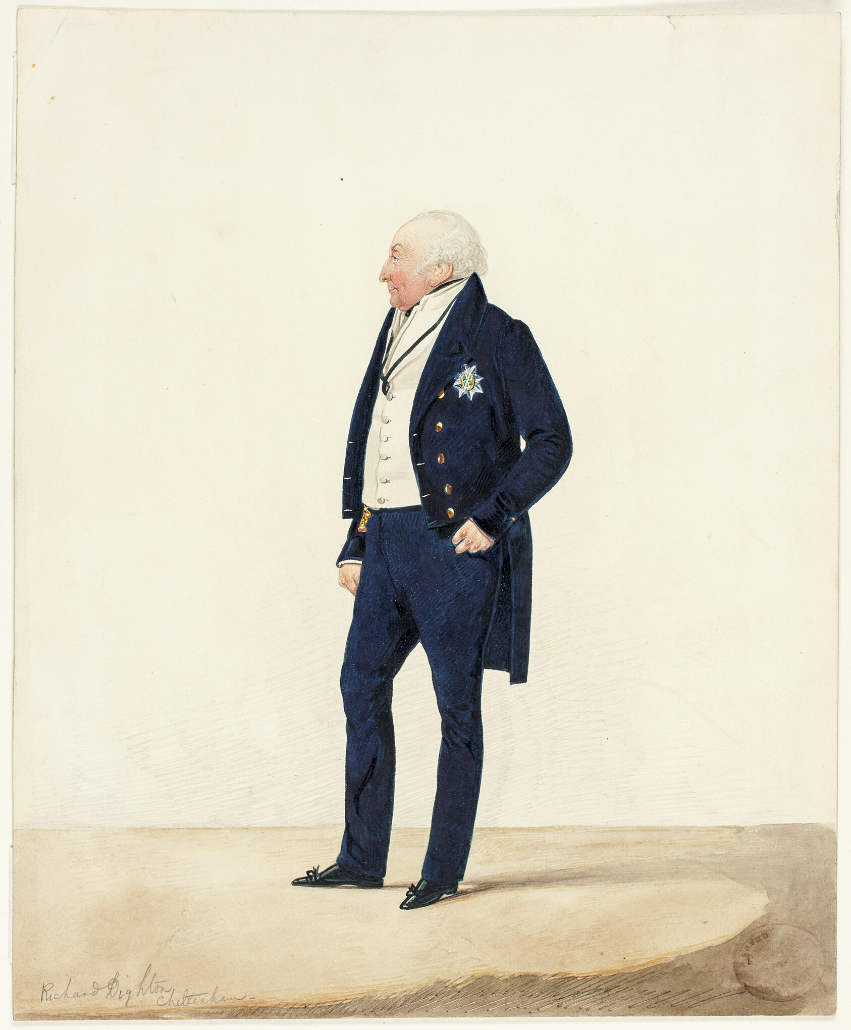 Sir James Stuart of Coltness by Richard Dighton