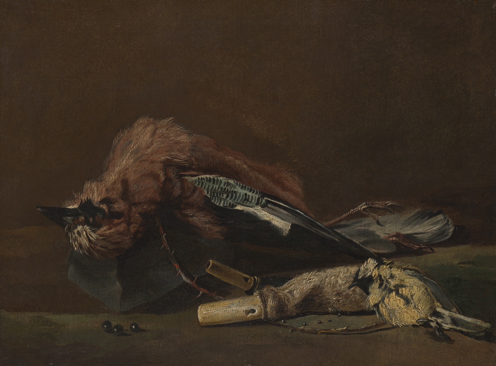 Dead Birds and Shot Bags by Pieter Boel