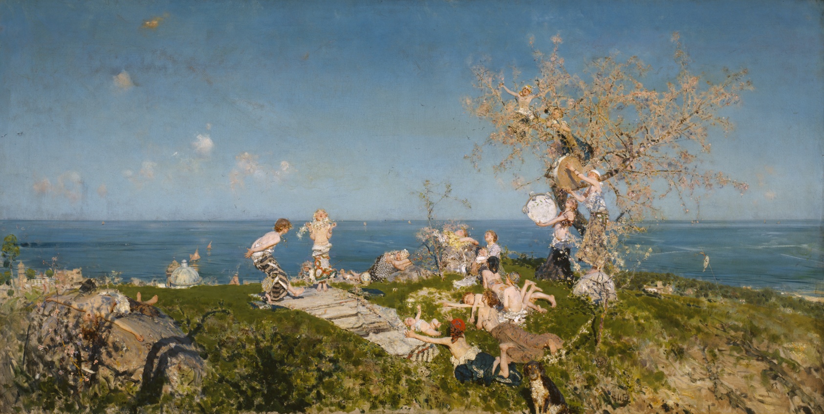 Springtime and Love by Francesco Paolo Michetti