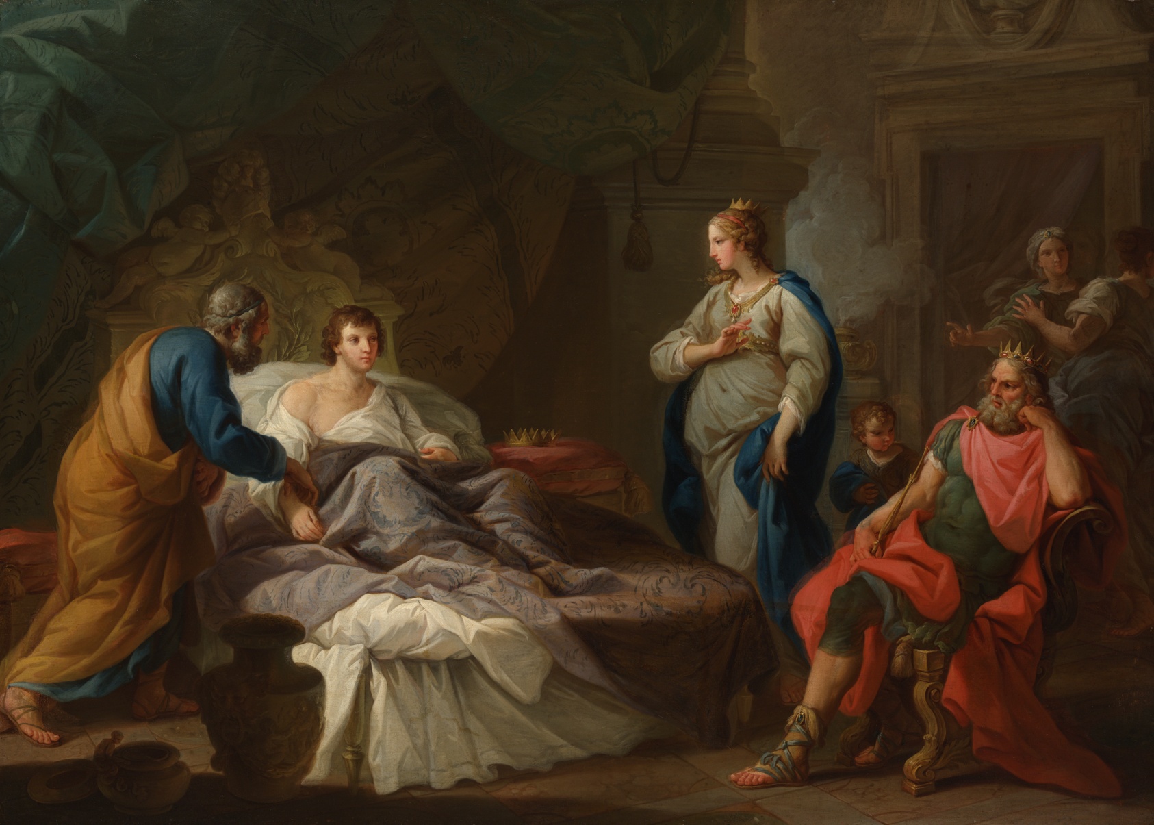 Antiochus Yearning for Stratonice by Stefano Pozzi