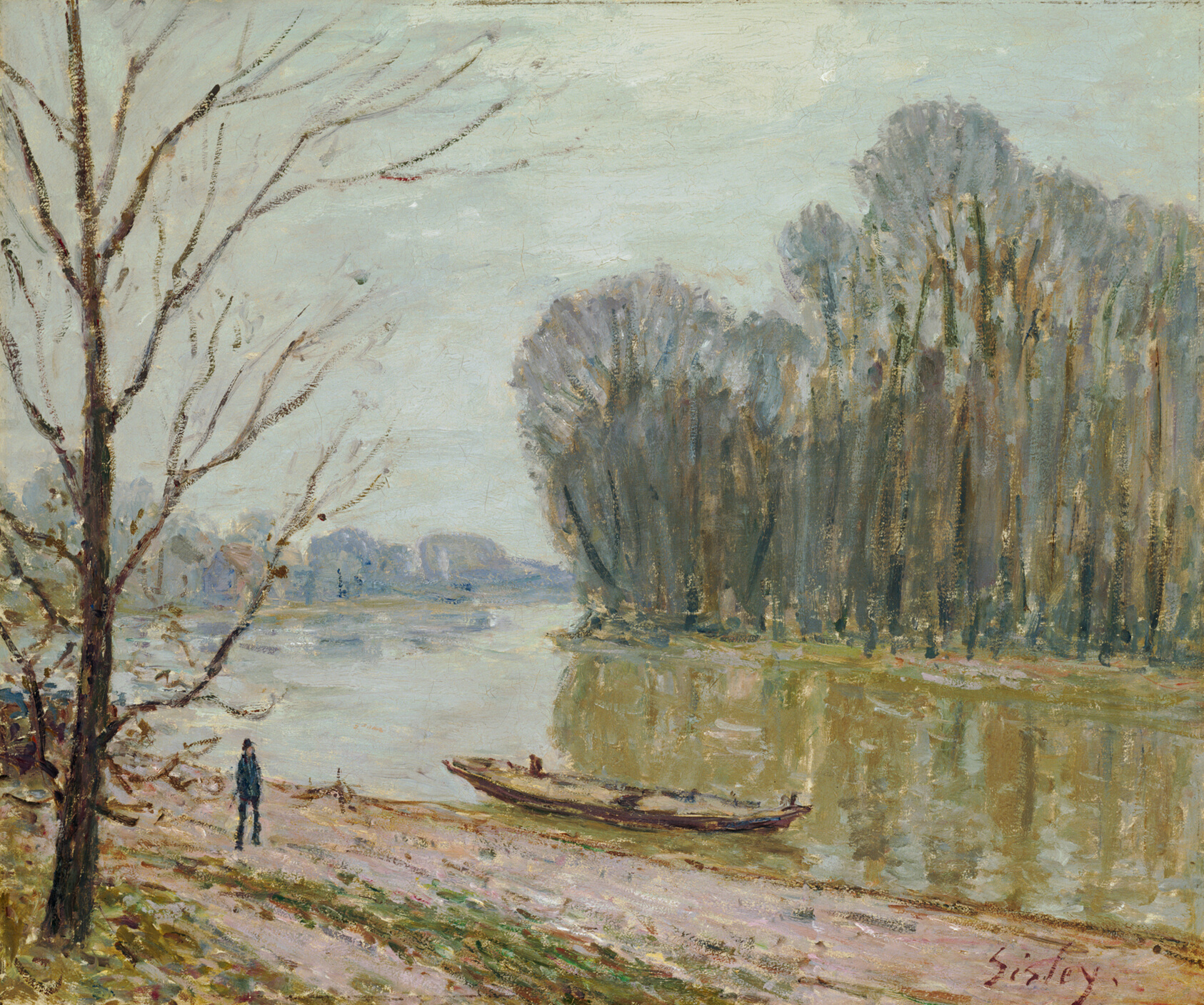 The Loire by Alfred Sisley