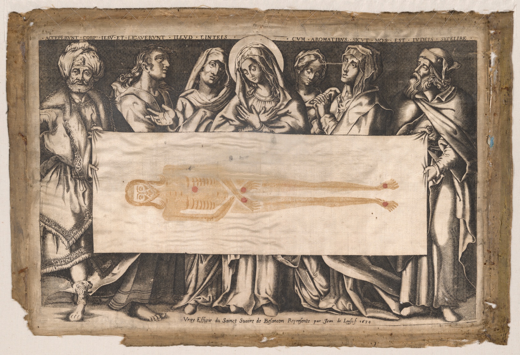 The Holy Shroud of Besançon by Jean De Loisy