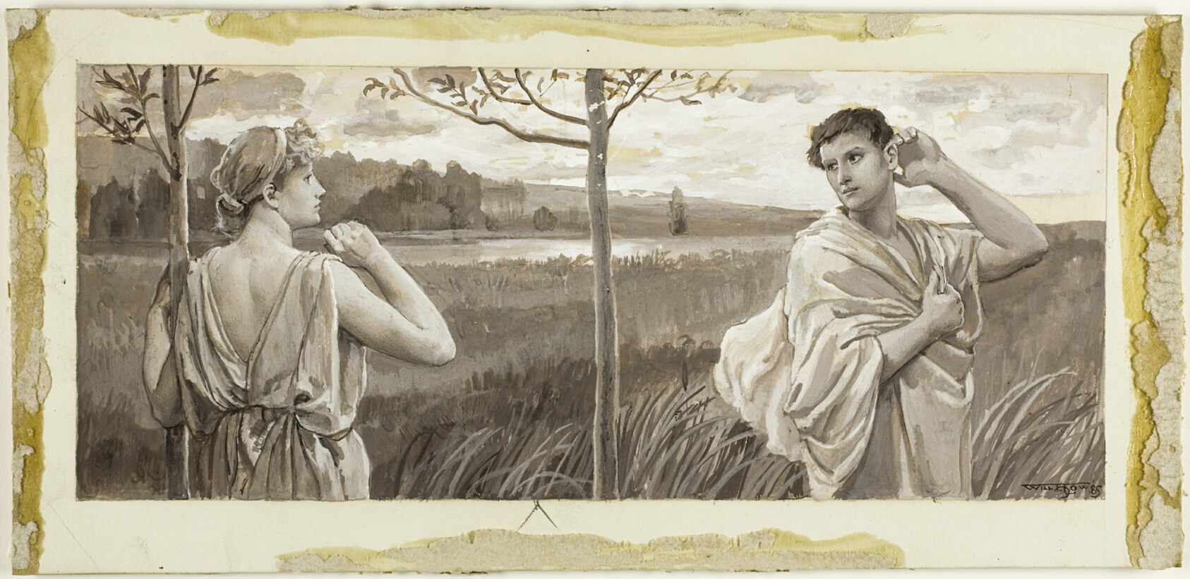 Lycius, Look Back, and Be Some Pity Shown by Will Hicock Low