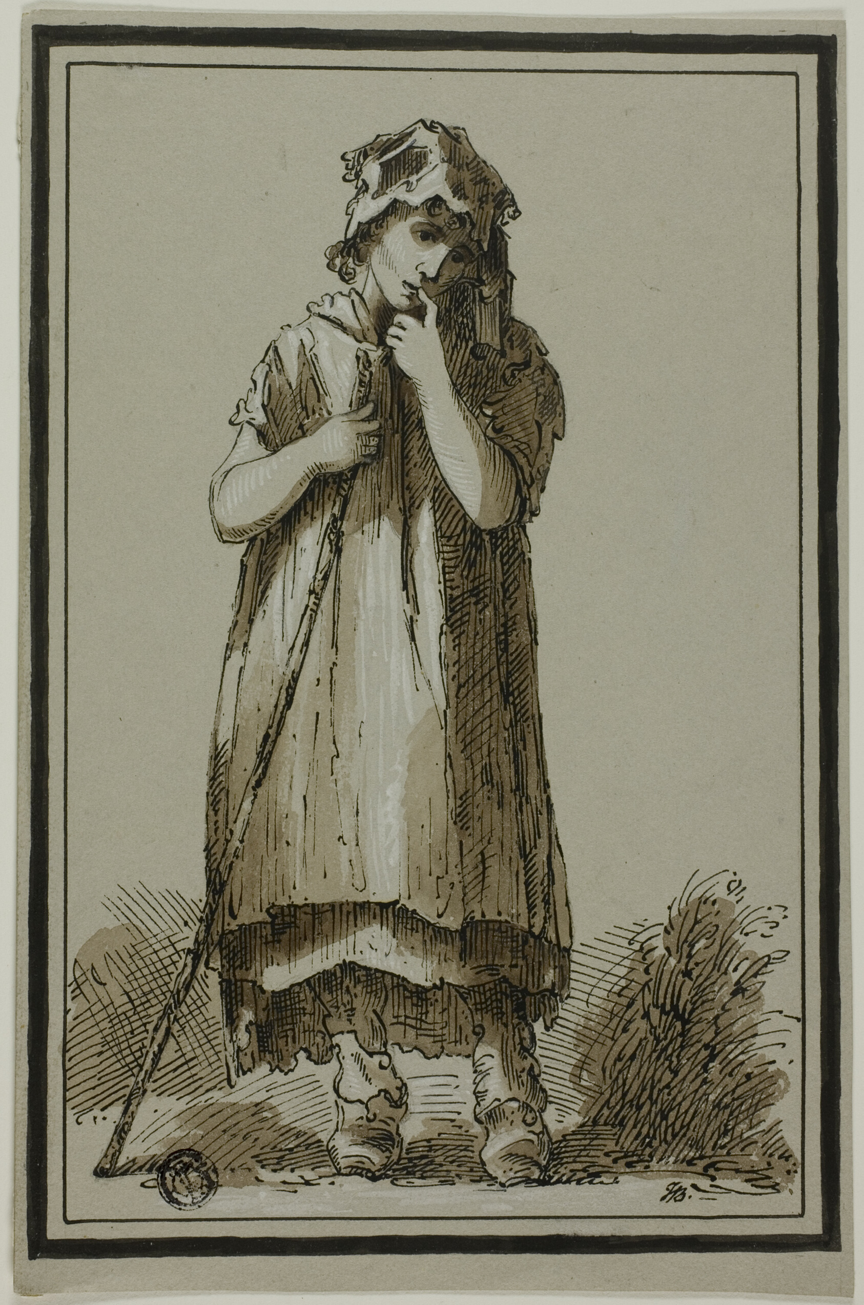 Pierrette by Thomas Barker