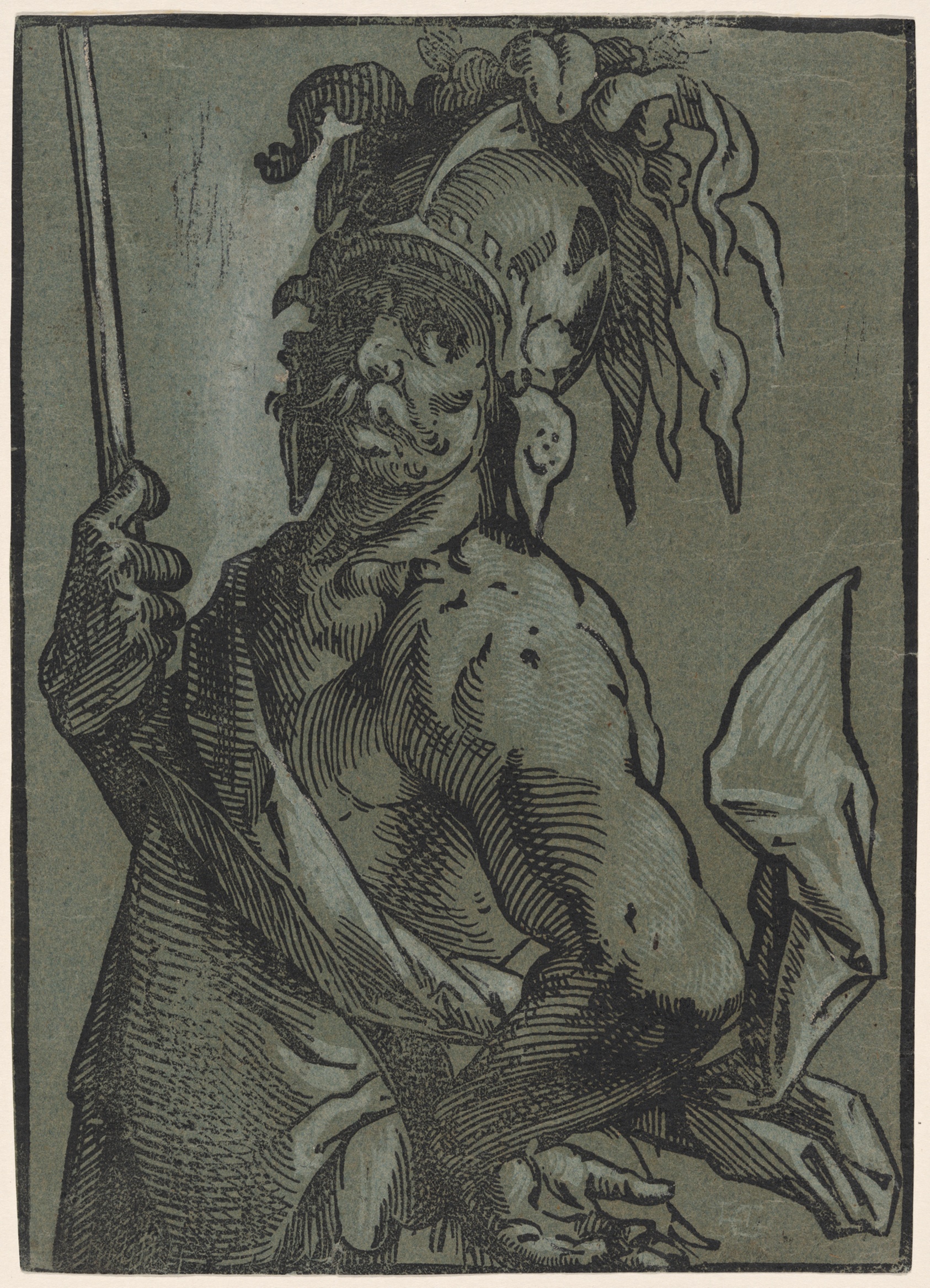 Mars by Hendrick Goltzius
