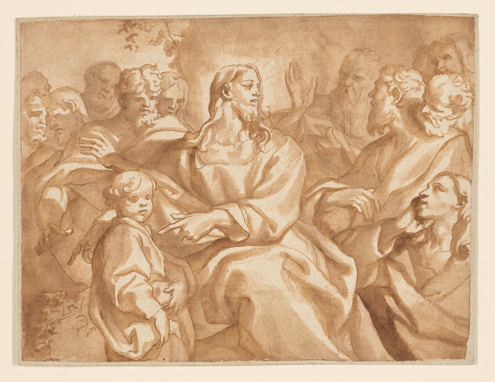 Suffer the Little Children by Domenico Piola
