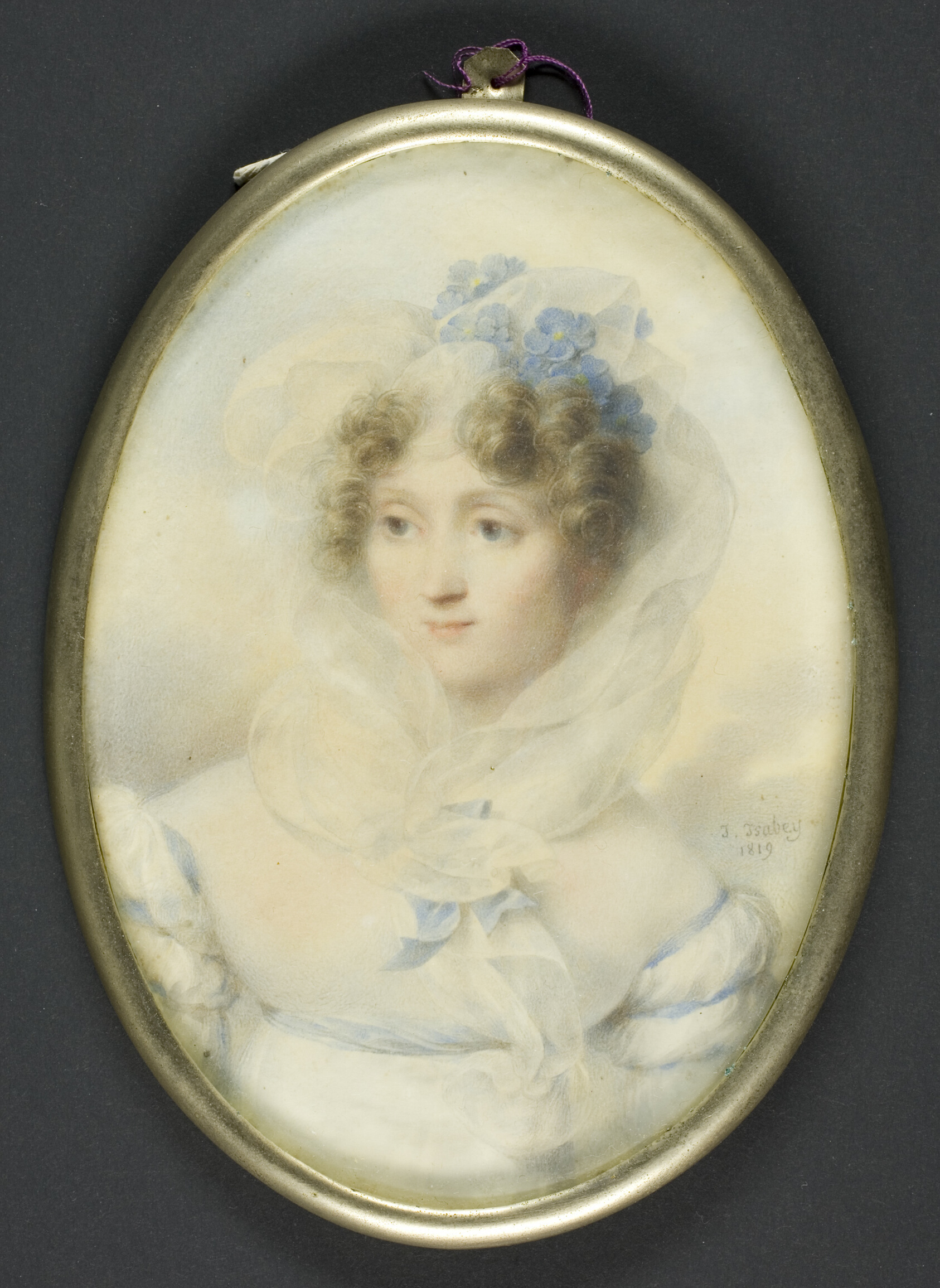 Portrait of a Lady by Jean-Baptiste Isabey
