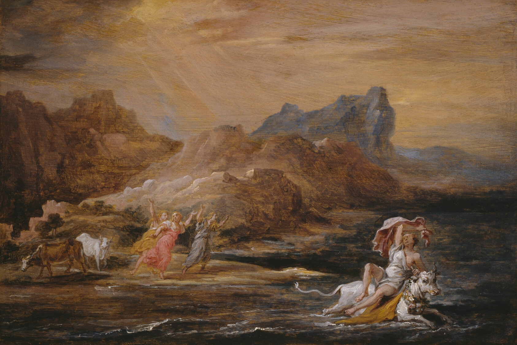 The Abduction of Europa by David Teniers the Younger