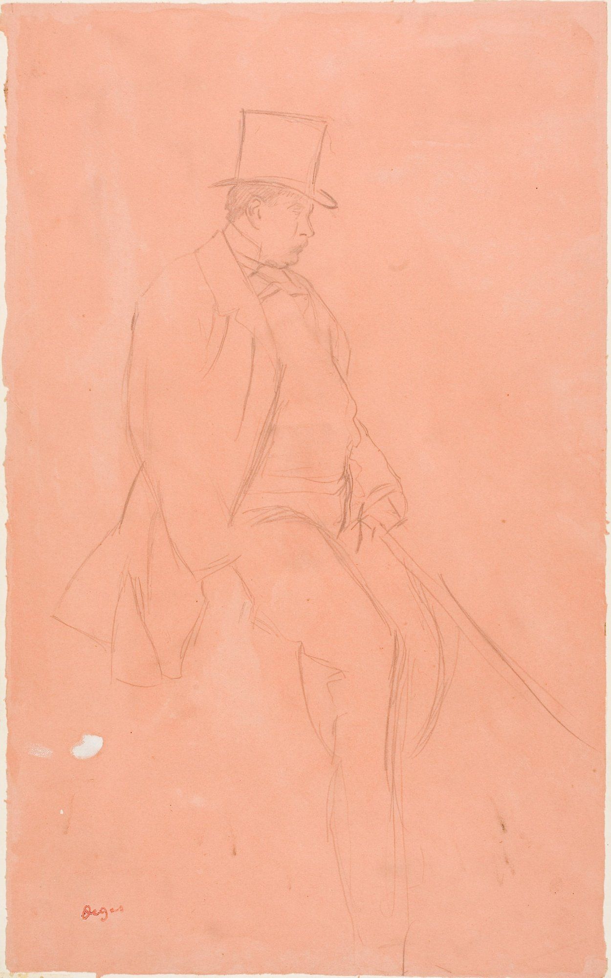 Gentleman Rider by Hilaire Germain Edgar Degas