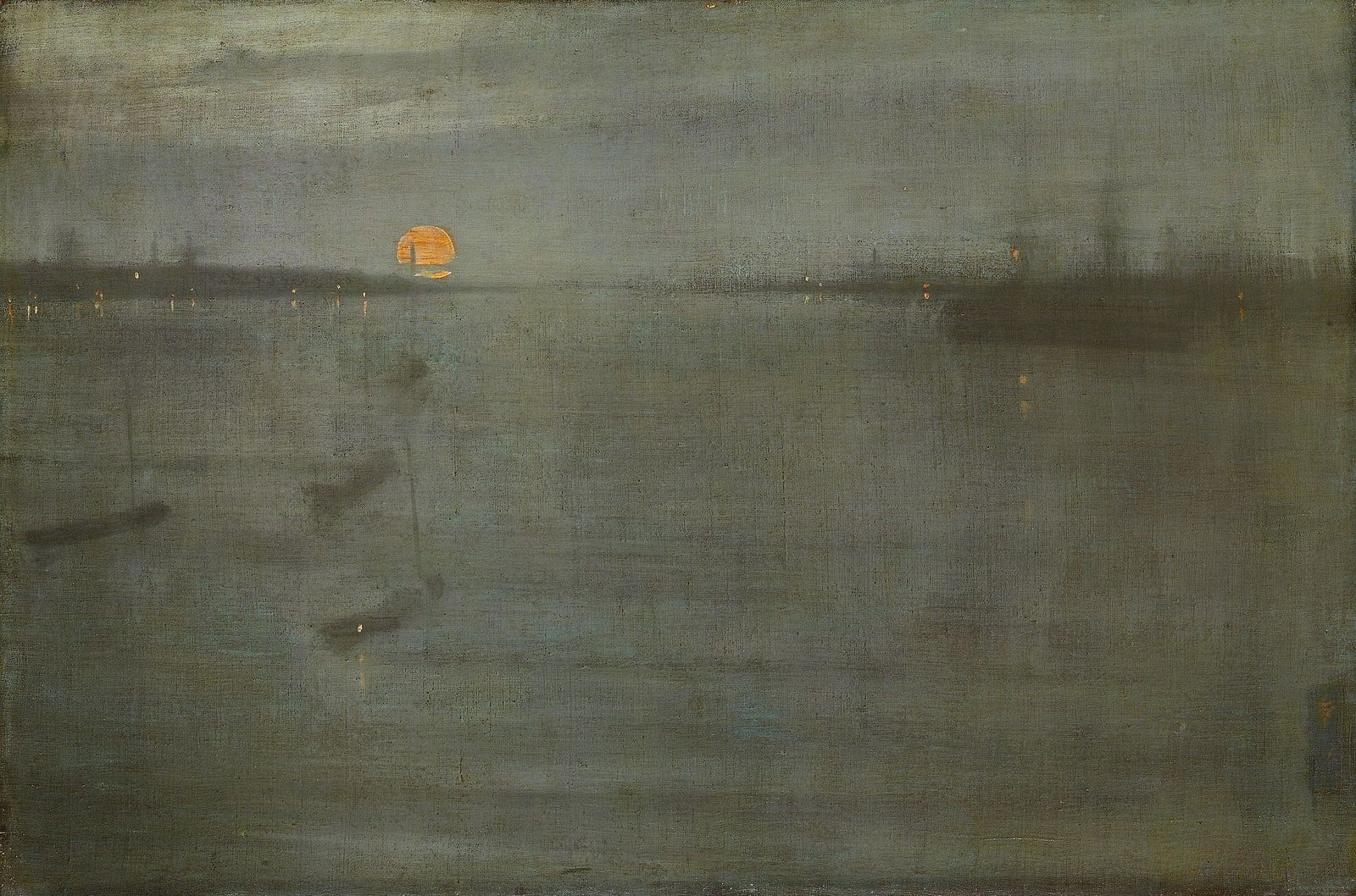 Nocturne: Blue and Gold—Southampton Water by James McNeill Whistler