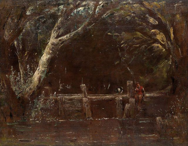 Landscape (The Lock) by John Constable