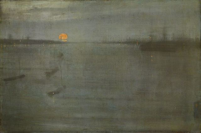 Nocturne: Blue and Gold—Southampton Water by James McNeill Whistler