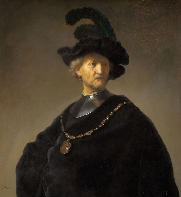 Old Man with a Gold Chain by Rembrandt van Rijn