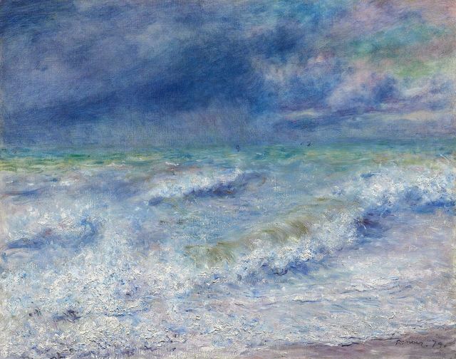Seascape by Pierre-Auguste Renoir