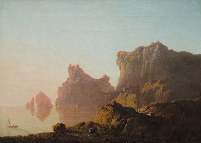 The Gulf of Salerno by Joseph Wright of Derby