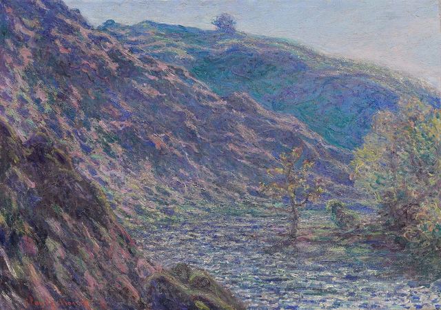 The Petite Creuse River by Claude Monet